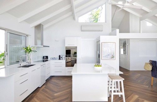 Noosa Heads House | Pelican Sands by Salty Stays, Water views, Private Jetty
