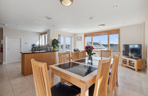 Treator House | "Pendennis" Padstow - sleeps 7 home enjoying views to the Camel Estuary