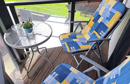 Herbstein Apartment | Pension Andrea: Ferienwohnung 2 with Balcony and Wi-Fi