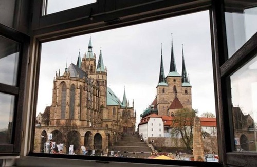 Erfurt Old Town Cottage | Pension Domblick - double room Domblick