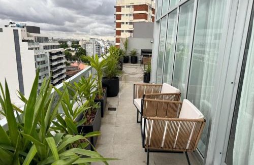 Villa Devoto Apartment | Penthouse a estrenar en Sofisticado Barrio y Edificio Vista panorámica 100m2 Gimnasio Piscina Lujoso Salon de Fiestas Parking privado gratis con acceso directo al departamento