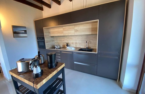 Meina Apartment | Penthouse Andrea apartment with private pool