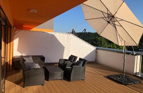 Bardejovske Kupele Apartment | Penthouse apartmán s terasou - rezidencia Minerál