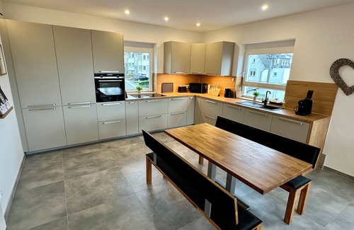 Weitersburg Apartment | Penthouse apartment with roof terrace, sauna & distant views directly near Koblenz