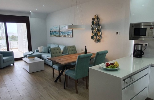 Los Balcones Apartment | Penthouse apartment with private sunny roof terrace (family friendly)