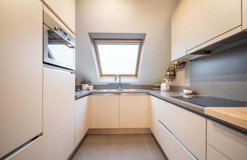 Mariakerke Apartment | Penthouse apartment with spacious terrace & sea view