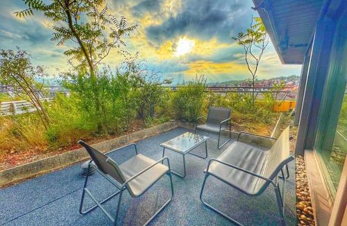 Pforzheim Apartment | Penthouse Apartment Zentral mit Goldstadtblick