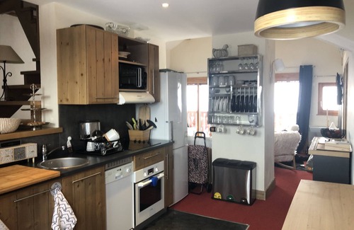 Risoul Apartment | Penthouse "Bond007" 120m2 Swimming pool Sauna Antares 4 *