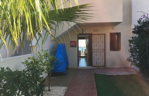 Los Puertos Apartment | Penthouse Garden Apartment, Isla Plana, Mojon Hills with stunning sea views
