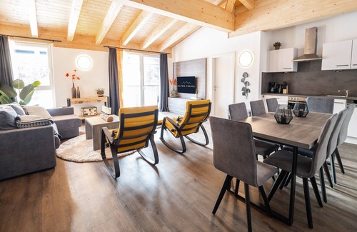 Katschberg Apartment | Penthouse in Katschberghohe with balcony