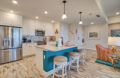 Whitney Beach Condo | ⚓Penthouse in Paradise! Sunrise views in Margaritaville. 2 miles to beaches & AMI!⚓