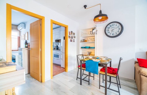 Rio Velez Apartment | Penthouse in the historic center of Vélez-Málaga. Free parking in building.