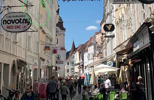 Krems an der Donau Apartment | Penthouse MaxFux direkt in der Fußgängerzone 130m2