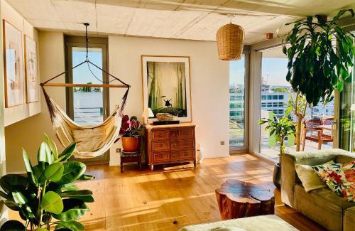 Kaiserlei Apartment | Penthouse mit Skyline-Blick