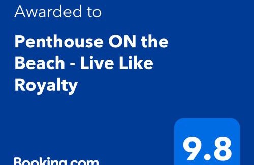 Warner Beach Apartment | Penthouse ON the Beach - Live Like Royalty
