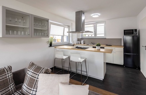 Erlenbach Apartment | Penthouse-style apartment with large terrace and views! (Private/Business)
