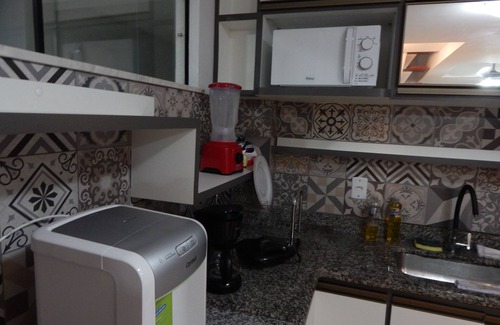 Praia Grande Apartment | Penthouse with barbecue and beautiful sea view 3 bedrooms near the kiosks.