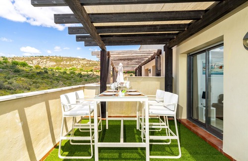 Manilva Apartment | Penthouse with magnificent views of Gibraltar, south-southwest orientation.