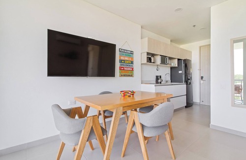Santa Marta Apartment | Penthouse with Private Jacuzzi, Stunning Beach & Mountain Views – 2 min to Beach