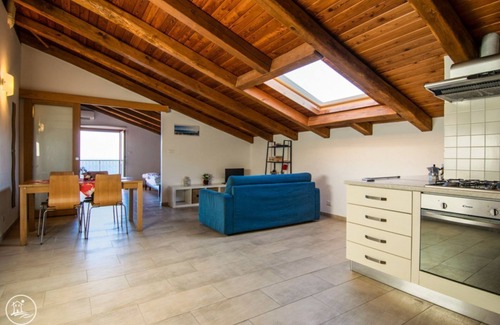 Finale Ligure Apartment | Penthouse with Sea View Balcony
