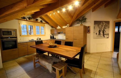 Lauterbrunnen Apartment | Penthouse with spectacular views. Sleeps 8.