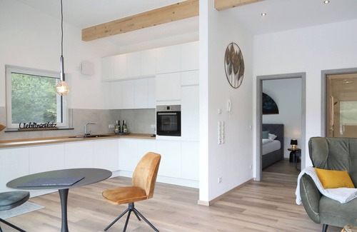 Treis-Karden Apartment | Penthouse with whirlpool, 2 balconies and fantastic panoramic view of the Moselle