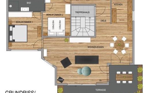 Metternich Apartment | Penthouse Wohnung mit schönem Moselblick in Metternich