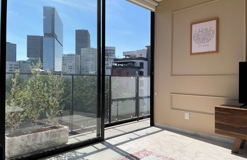 Providencia Apartment | Penthouse Zona financiera y arte/Daily Clean