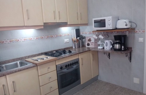 El Moncayo House | "PePa Beach" HOUSE WITH TERRACE ON THE BEACH WITH WIFI AND GARAGE.