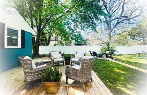 North Cape May Cottage | Perfect Beach Bliss Cottage with Best Sunsets and Steps Away from Beach!