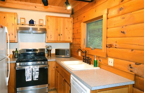 Mount Tremper Cabin | PERFECT ESCAPE For Total Privacy, Rustic Modern Cabin, 15 Pvt. Ac, WiFi, Heat/AC