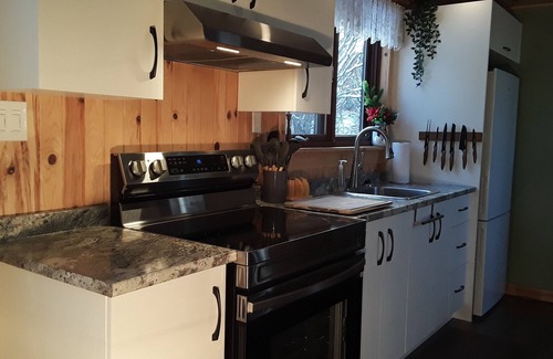 Notre-Dame-Des-Bois Ski Chalet | Perfect for catching your breath, you'll be charmed by the beauty of nature.