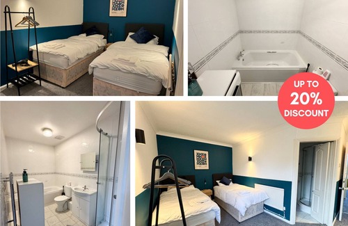 Wolverhampton House | Perfect for Contractors & Families * Long Term Discounts * Free Parking