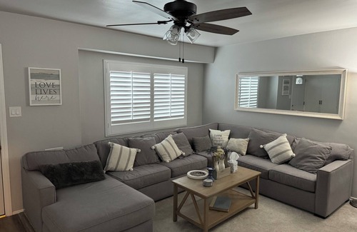 North Long Beach House | Perfect for families. Large fenced yard with plenty of parking.