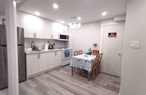 Hurontario House | Perfect location comfort lower level 2 bedroom unit