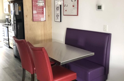 Folly Beach Apartment | Perfect Purple Palace Folly Vacation Apt A