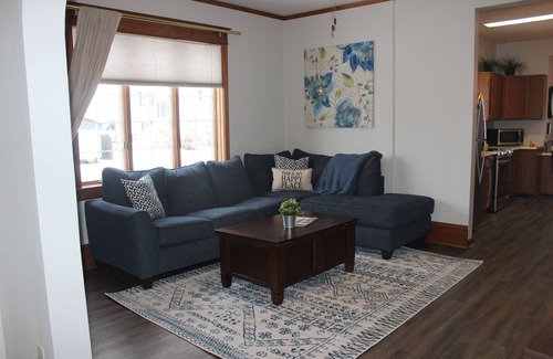 Elkhart Lake House | Perfect Rating DT Home! Walk to Beach, Eats and More! 5 Min. to Road America!