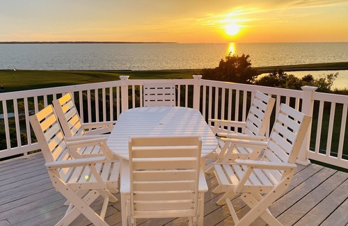 Nags Head House | Perfect setting. Great sunsets, golf course & bayside water views- Truly Unique!