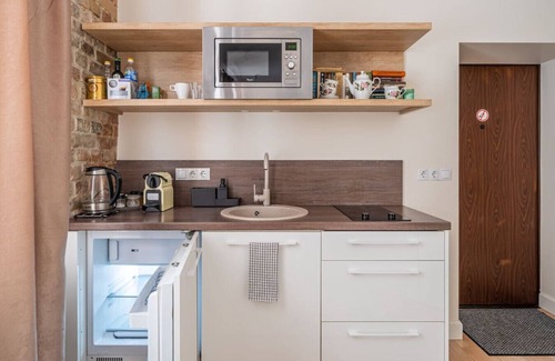 Grizinkalns Apartment | Pernavas loft-style residence with free parking