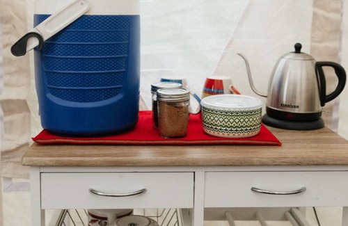 Missoula Cabin | Pet-friendly and Peaceful Glamping Tent "The Ranch Hand" + Hot Tub near Missoula
