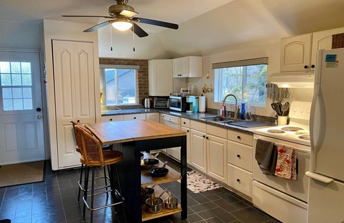 Ramara Cottage | Pet Friendly Beach House with Bunkie Bar & Hot Tub