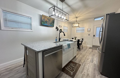 Wilbur-By-The-Sea House | Pet friendly beach home across the street from marina and restaurant!
