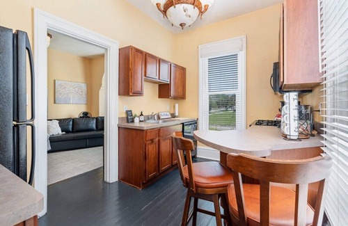 Michigan City Apartment | Pet friendly, Beautiful downstairs King bed/1bth charmer