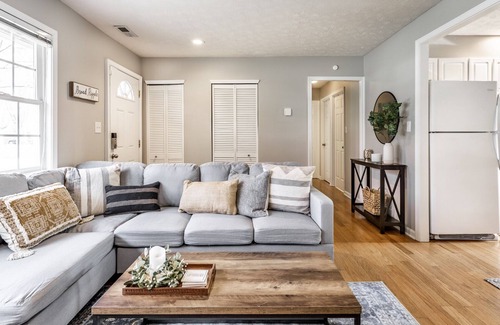 Indianapolis House | Pet-friendly Broad Ripple cottage on quiet street.