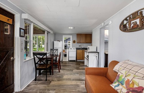 Newaygo Cabin | Pet-friendly Cabin: Dock, Kayaks, Firepit, BBQ