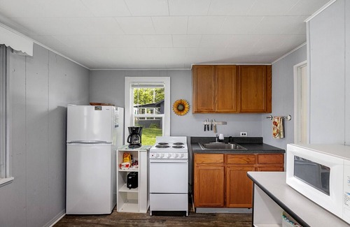 Newaygo Cabin | Pet-friendly Cabin: Dock, Kayaks, Firepit, BBQ