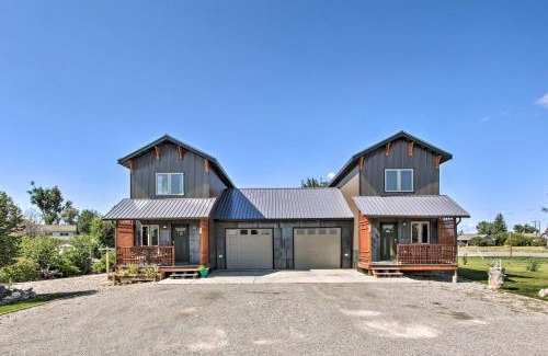 Bynum House | Pet-Friendly Choteau Townhouse with Gas Grill!