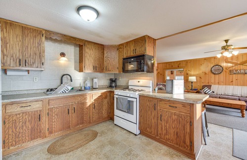 New Post Cabin | Pet-Friendly Couderay Cabin w/Boat Dock + Grill!