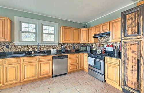 Kenton Vale House | Pet-Friendly Covington Retreat w/Fenced Yard