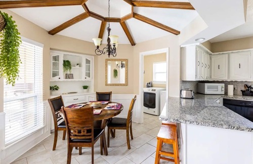 Garland House | Pet-Friendly Garland Retreat with Heated Pool